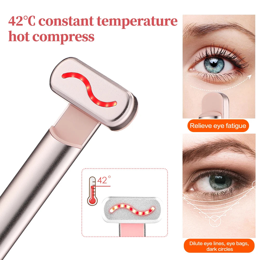 Bloovely - Massaggiatore Occhi EMS 4 in 1 Anti-Age