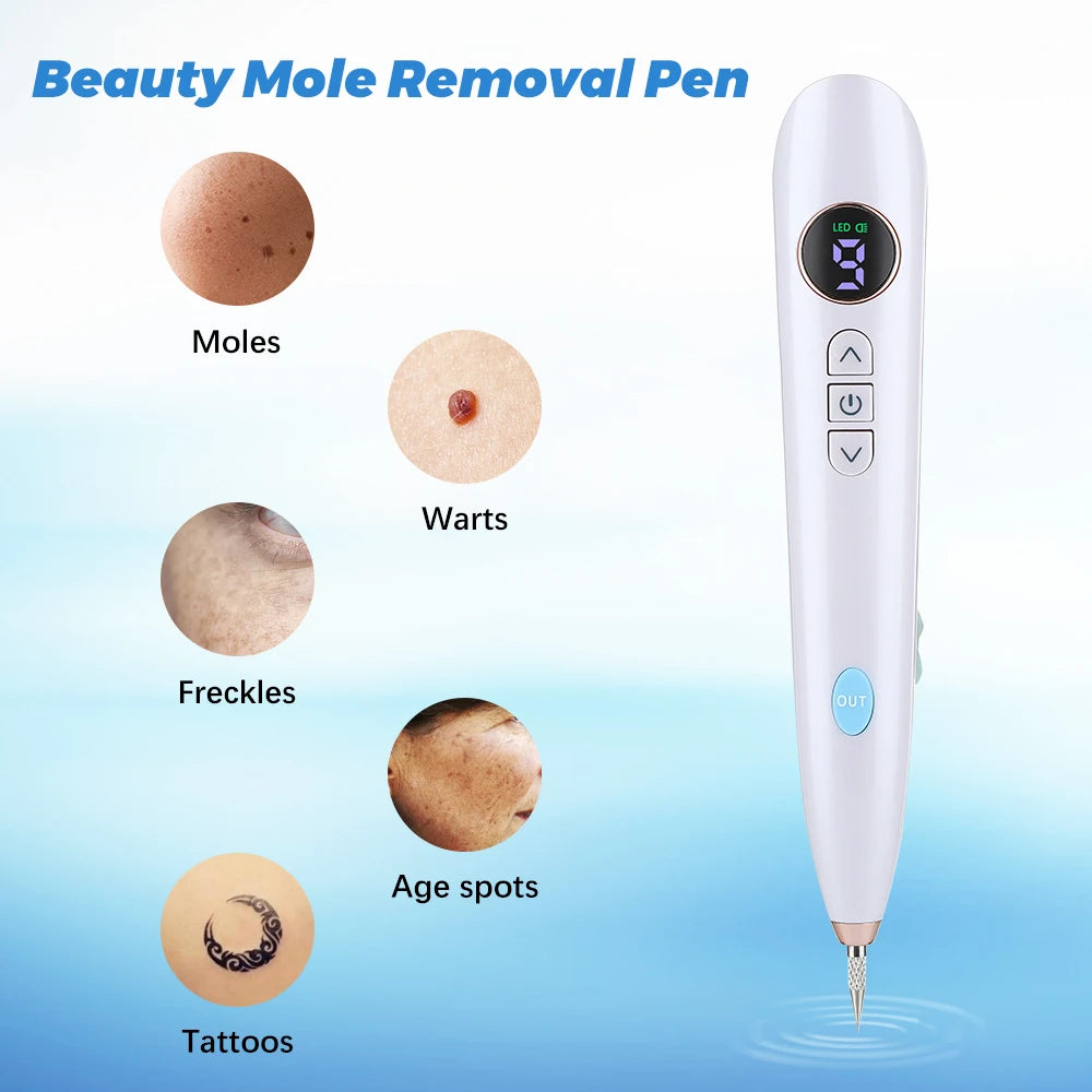 Bloovely - Penna Laser Rimozione Verruche e Papillomi