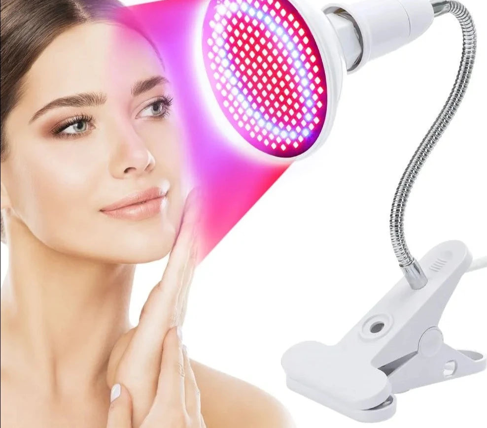 Bloovely - Lampada Terapia LED Rossa e Blu Anti-Age
