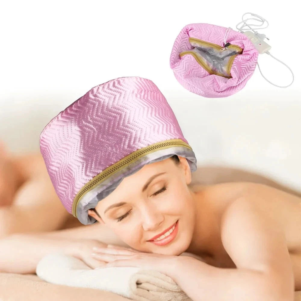 Bloovely - Cuffia Termica per Trattamento Capelli Spa