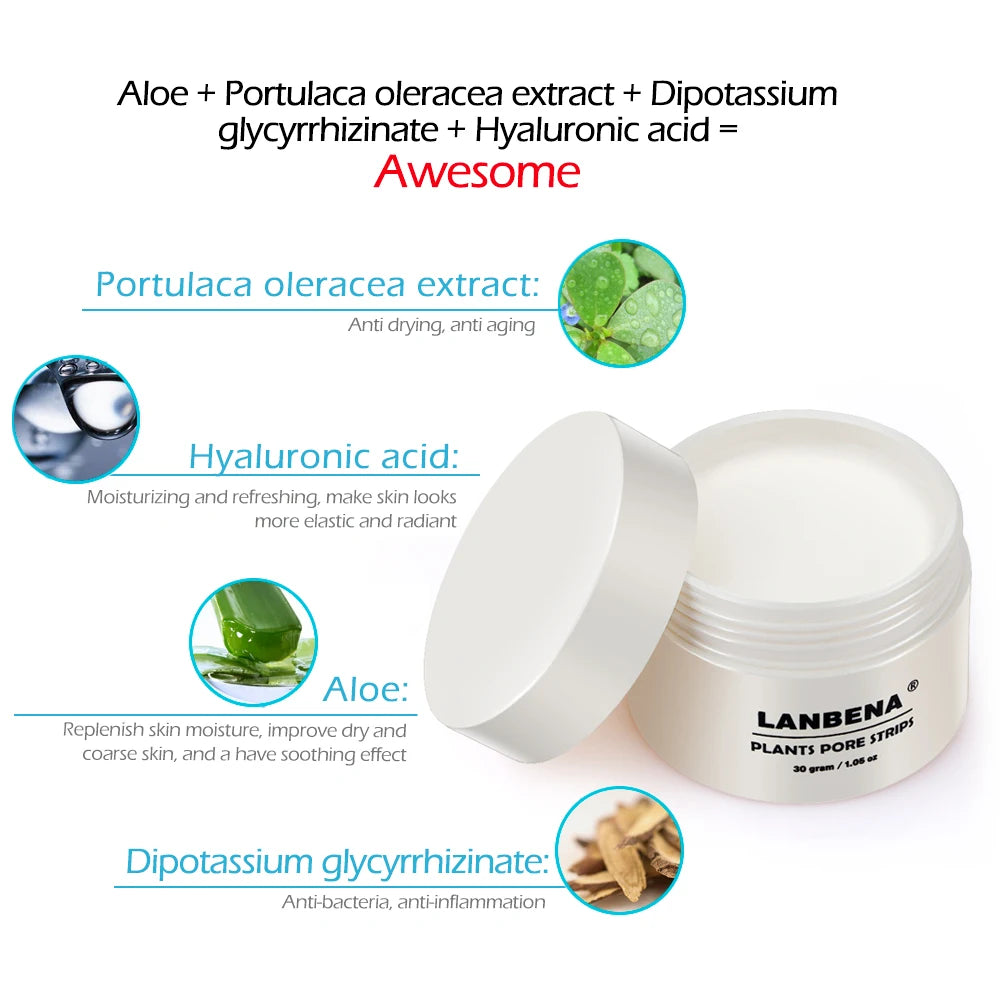 Bloovely - Maschera Viso Purificante Anti-Punti Neri ed Acne
